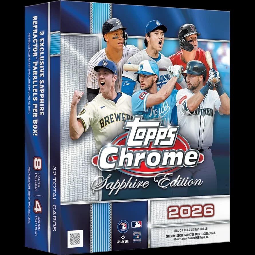 2026 Topps Chrome Baseball Sapphire Edition